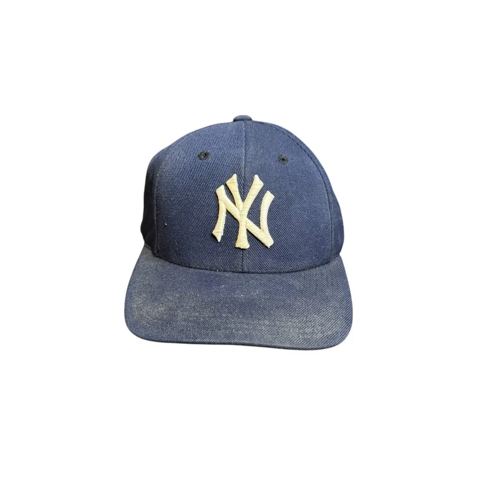 Puma By Logo Athletic Men's Hat Snapback New‎ York Yankees Blue One Size